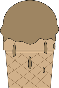 _Melting_Chocolate_Ice_Cream_Cone